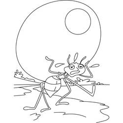 Coloring page: Ant (Animals) #7030 - Free Printable Coloring Pages