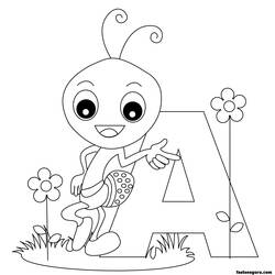 Coloring page: Ant (Animals) #7065 - Free Printable Coloring Pages