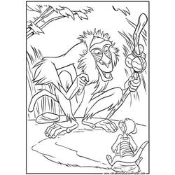 Coloring page: Baboon (Animals) #855 - Free Printable Coloring Pages