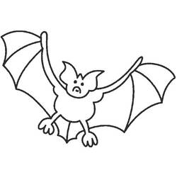 Coloring page: Bat (Animals) #1963 - Free Printable Coloring Pages