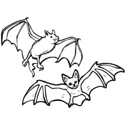 Coloring page: Bat (Animals) #1967 - Free Printable Coloring Pages