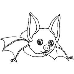 Coloring page: Bat (Animals) #1987 - Free Printable Coloring Pages