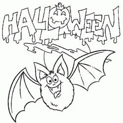 Coloring page: Bat (Animals) #2093 - Free Printable Coloring Pages