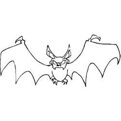 Coloring page: Bat (Animals) #2103 - Free Printable Coloring Pages