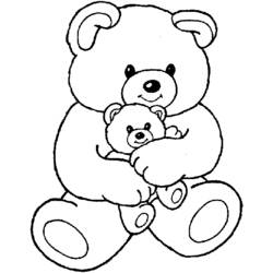 Coloring page: Bear (Animals) #12186 - Free Printable Coloring Pages