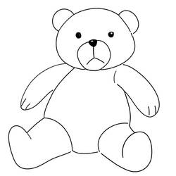 Coloring page: Bear (Animals) #12211 - Free Printable Coloring Pages