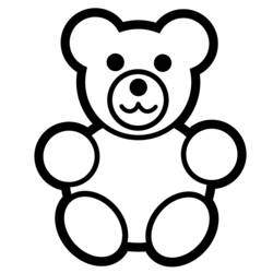 Coloring page: Bear (Animals) #12278 - Free Printable Coloring Pages