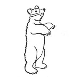 Coloring page: Bear (Animals) #12327 - Free Printable Coloring Pages