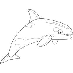 Coloring page: Beluga (Animals) #1073 - Free Printable Coloring Pages