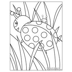 Coloring page: Bettle (Animals) #3392 - Free Printable Coloring Pages