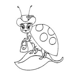 Coloring page: Bettle (Animals) #3446 - Free Printable Coloring Pages