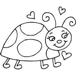 Coloring page: Bettle (Animals) #3506 - Free Printable Coloring Pages