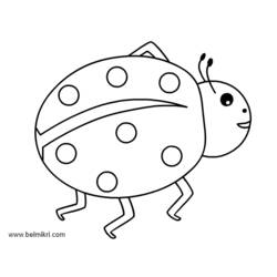 Coloring page: Bettle (Animals) #3555 - Free Printable Coloring Pages