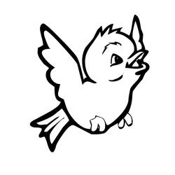 Coloring page: Birds (Animals) #11839 - Free Printable Coloring Pages