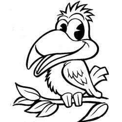 Coloring page: Birds (Animals) #12014 - Free Printable Coloring Pages