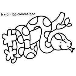 Coloring page: Boa (Animals) #1290 - Free Printable Coloring Pages