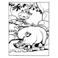 Coloring page: Boar (Animals) #14740 - Free Printable Coloring Pages