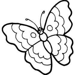 Coloring page: Butterfly (Animals) #15681 - Free Printable Coloring Pages