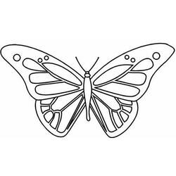 Coloring page: Butterfly (Animals) #15744 - Free Printable Coloring Pages