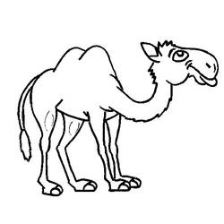Coloring page: Camel (Animals) #1719 - Free Printable Coloring Pages