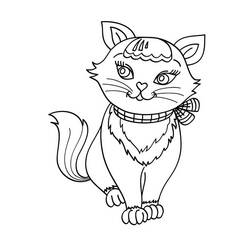 Coloring page: Cat (Animals) #1769 - Free Printable Coloring Pages