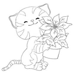 Coloring page: Cat (Animals) #1791 - Free Printable Coloring Pages