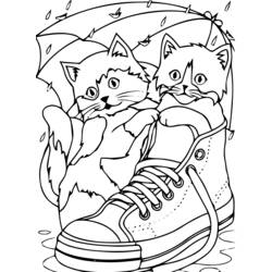 Coloring page: Cat (Animals) #1800 - Free Printable Coloring Pages