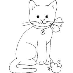 Coloring page: Cat (Animals) #1848 - Free Printable Coloring Pages