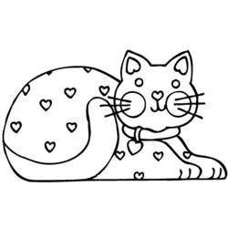 Coloring page: Cat (Animals) #1872 - Free Printable Coloring Pages
