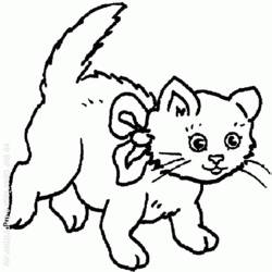 Coloring page: Cat (Animals) #1906 - Free Printable Coloring Pages