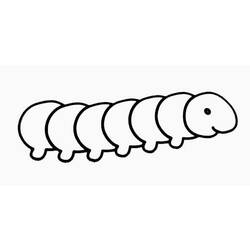 Coloring page: Caterpillar (Animals) #18237 - Free Printable Coloring Pages