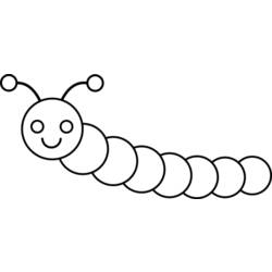 Coloring page: Caterpillar (Animals) #18424 - Free Printable Coloring Pages
