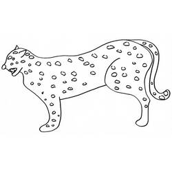 Coloring page: Cheetah (Animals) #7875 - Free Printable Coloring Pages