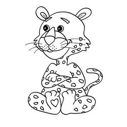 Coloring page: Cheetah (Animals) #7908 - Free Printable Coloring Pages