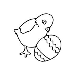 Coloring page: Chick (Animals) #15349 - Free Printable Coloring Pages