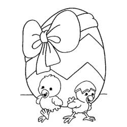 Coloring page: Chick (Animals) #15361 - Free Printable Coloring Pages