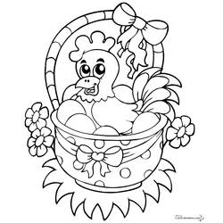 Coloring page: Chicken (Animals) #17315 - Free Printable Coloring Pages