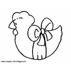 Coloring page: Chicken (Animals) #17405 - Free Printable Coloring Pages