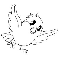 Coloring page: Chicks (Animals) #20306 - Free Printable Coloring Pages
