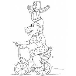 Coloring page: Circus animals (Animals) #20923 - Free Printable Coloring Pages