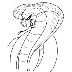 Coloring page: Cobra (Animals) #3236 - Free Printable Coloring Pages