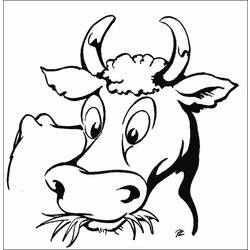 Coloring page: Cow (Animals) #13290 - Free Printable Coloring Pages