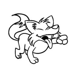 Coloring page: Coyote (Animals) #4491 - Free Printable Coloring Pages