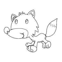 Coloring page: Coyote (Animals) #4560 - Free Printable Coloring Pages