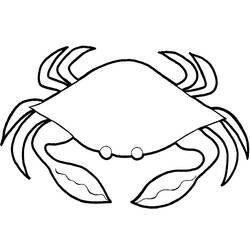 Coloring page: Crab (Animals) #4633 - Free Printable Coloring Pages