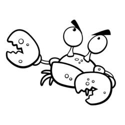 Coloring page: Crab (Animals) #4687 - Free Printable Coloring Pages