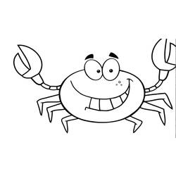 Coloring page: Crab (Animals) #4735 - Free Printable Coloring Pages