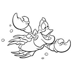 Coloring page: Crab (Animals) #4775 - Free Printable Coloring Pages