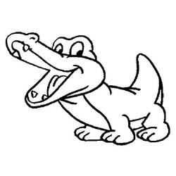 Coloring page: Crocodile (Animals) #4868 - Free Printable Coloring Pages