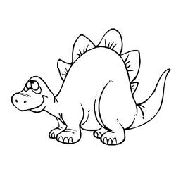 Coloring page: Dinosaur (Animals) #5496 - Free Printable Coloring Pages